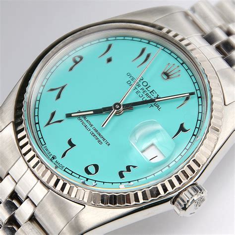 tiffany watches vs rolex|Rolex tiffany arabic dial.